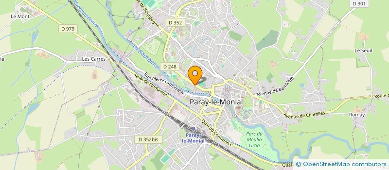 localisation de l'entreprise MONSIEUR RENE CARIGNANT à PARAY-LE-MONIAL