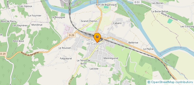 localisation de l'entreprise MONSIEUR RENE CARRIER  MOLIERES