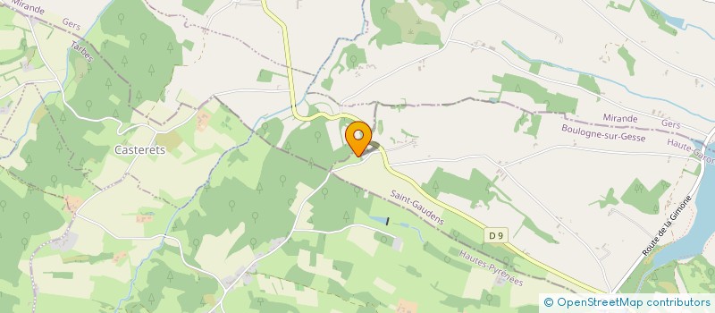 localisation de l'entreprise MONSIEUR RENE CASTEX à BOULOGNE-SUR-GESSE