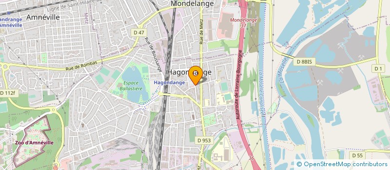 localisation de l'entreprise MONSIEUR RENE CENCI à HAGONDANGE