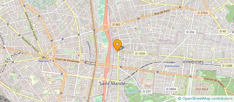 localisation de l'entreprise MONSIEUR RENE CHAINEAUX à MONTREUIL
