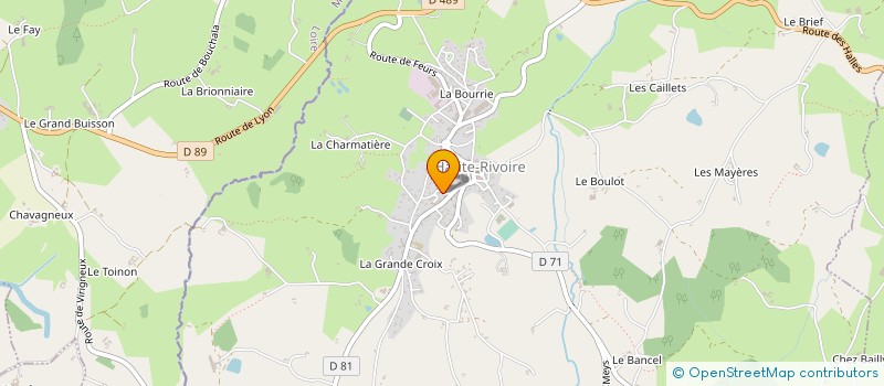 localisation de l'entreprise MONSIEUR RENE CHANAVAT  AVEIZE