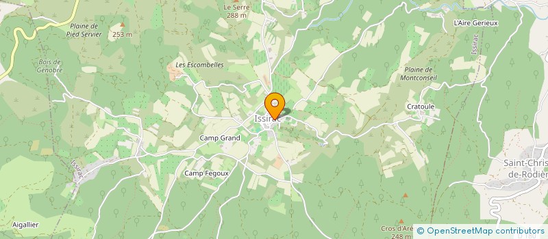 localisation de l'entreprise MONSIEUR RENE CHARMASSON  LE GARN