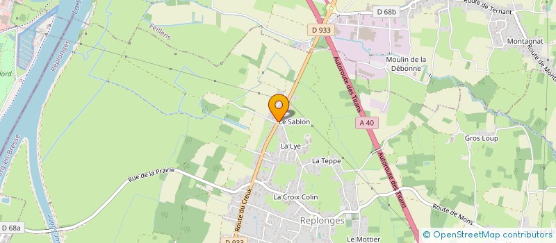 localisation de l'entreprise MONSIEUR RENE CHARTON à REPLONGES