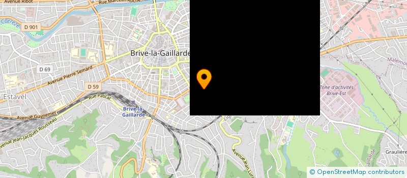 localisation de l'entreprise MONSIEUR RENE CHATRAS  BRIVE-LA-GAILLARDE