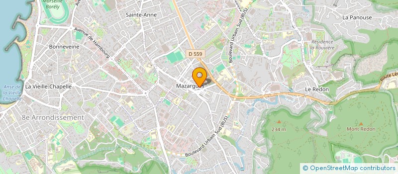 localisation de l'entreprise MONSIEUR RENE CHECCOLI à MARSEILLE