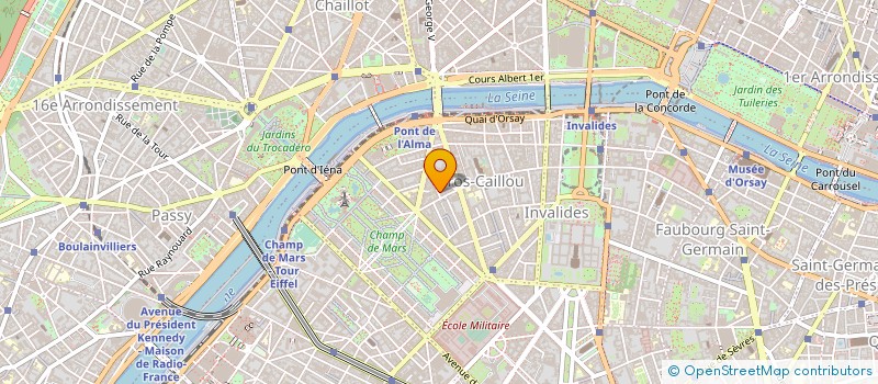 localisation de l'entreprise MONSIEUR RENE CHELKLEM à PARIS