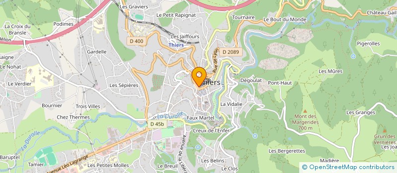localisation de l'entreprise MONSIEUR RENE CHEMINAT à VICHY