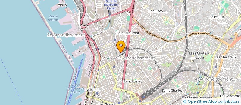 localisation de l'entreprise MONSIEUR RENE CHENE à MARSEILLE