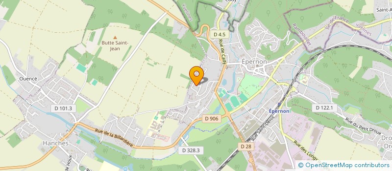 localisation de l'entreprise MONSIEUR RENE CHENU à EPERNON