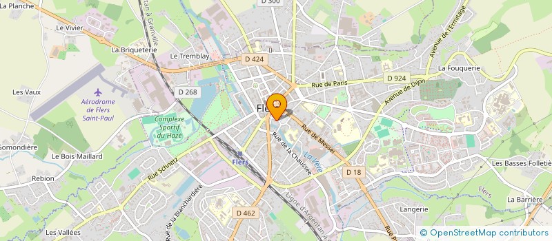 localisation de l'entreprise MONSIEUR RENE CHENU à FLERS