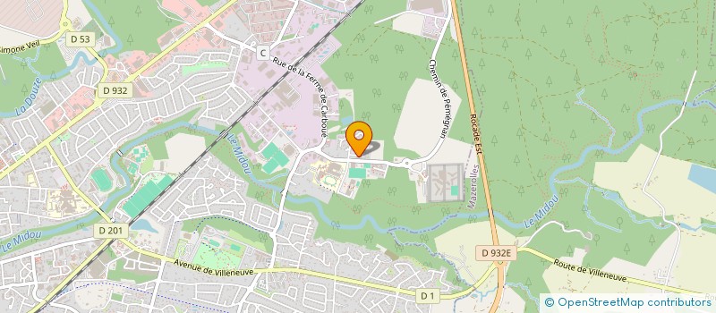 localisation de l'entreprise MONSIEUR RENE CHEVALLEY  MONT-DE-MARSAN