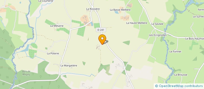 localisation de l'entreprise MONSIEUR RENE CHORIN à MAGNY-LE-DESERT