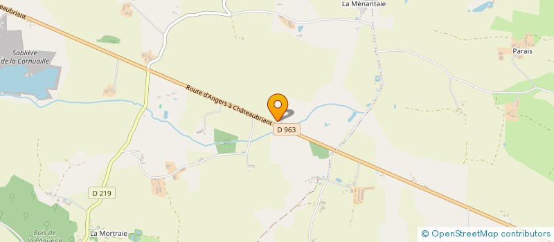 localisation de l'entreprise MONSIEUR RENE CHRETIEN  VAL D'ERDRE-AUXENCE