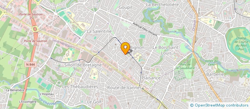 localisation de l'entreprise MONSIEUR RENE CLOUET à ORVAULT