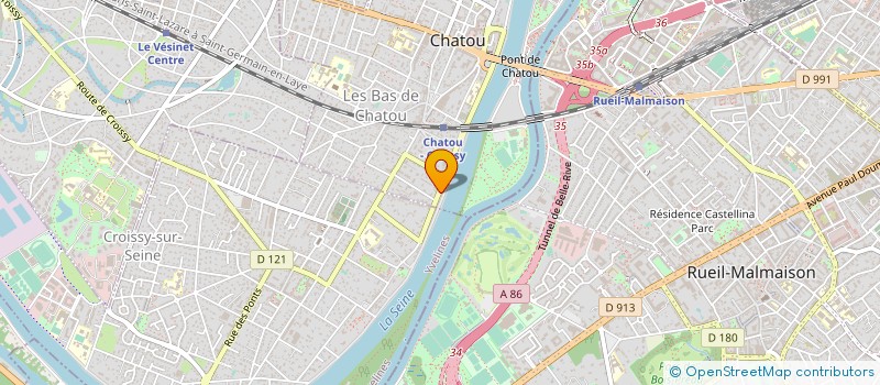 localisation de l'entreprise MONSIEUR RENE COCHAIN à CHATOU