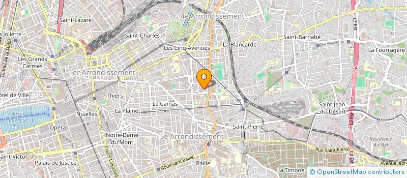 localisation de l'entreprise MONSIEUR RENE COLIAC à MARSEILLE