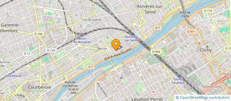 localisation de l'entreprise MONSIEUR RENE COLLIN à COURBEVOIE