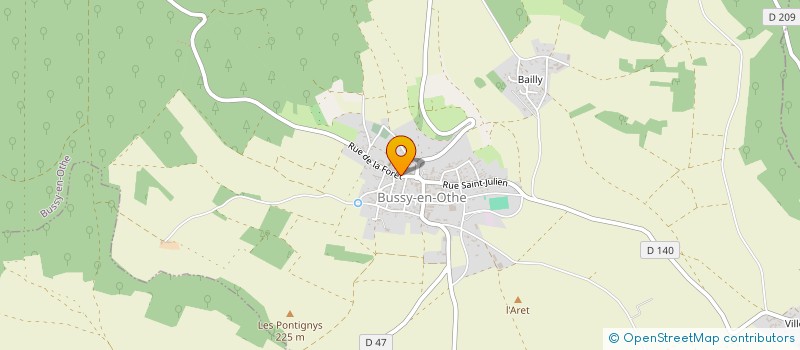 localisation de l'entreprise MONSIEUR RENE COMTE  BRION