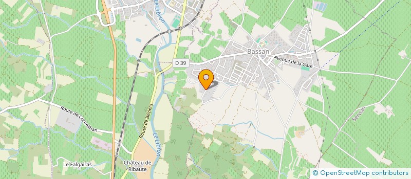 localisation de l'entreprise MONSIEUR RENE CONDOMINES  BASSAN