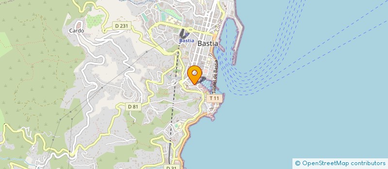 localisation de l'entreprise MONSIEUR RENE CONSTANT à BASTIA