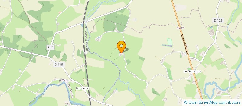 localisation de l'entreprise MONSIEUR RENE CORBIN  PIACE