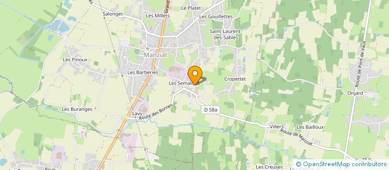localisation de l'entreprise MONSIEUR RENE CORDIER à MANZIAT