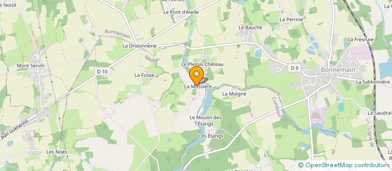 localisation de l'entreprise MONSIEUR RENE CORMIER à MEILLAC