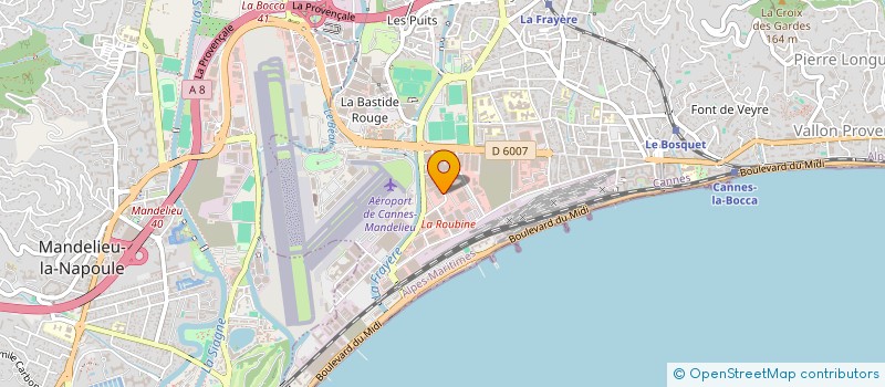 localisation de l'entreprise MONSIEUR RENE COSTINI à CANNES
