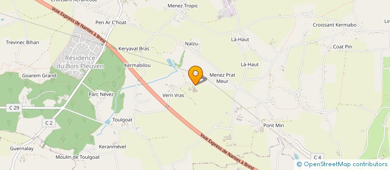 localisation de l'entreprise MONSIEUR RENE COTTEN  SAINT-YVI