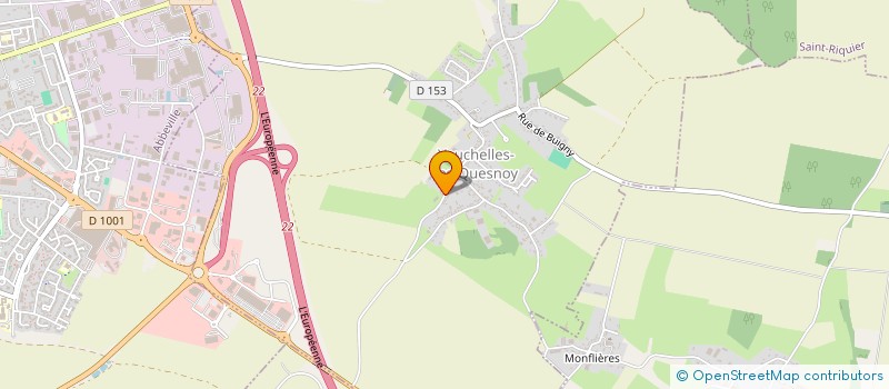 localisation de l'entreprise MONSIEUR RENE COURBET  VAUCHELLES-LES-QUESNOY