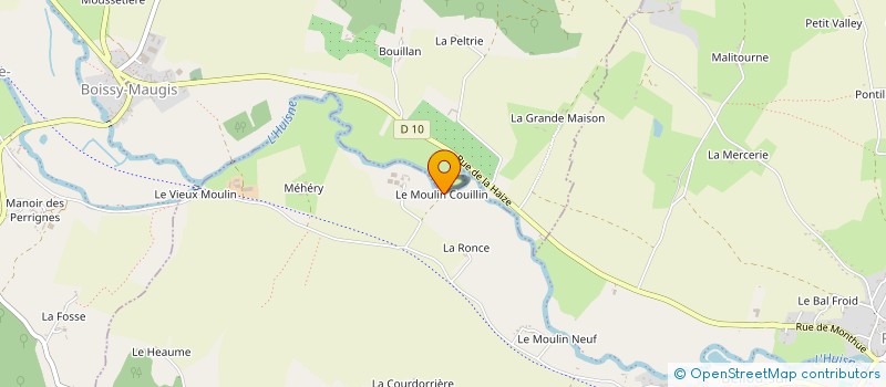localisation de l'entreprise MONSIEUR RENE COURCELLE à COUR-MAUGIS SUR HUISNE