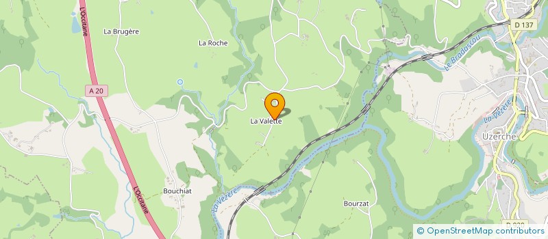 localisation de l'entreprise MONSIEUR RENE COURTEIX  SAINT-YBARD