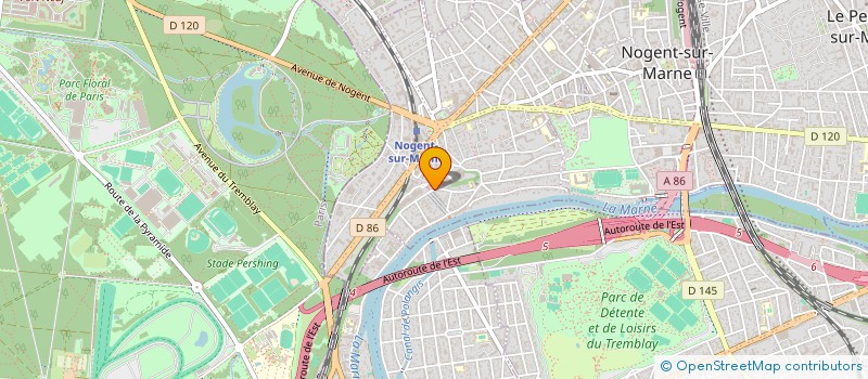 localisation de l'entreprise MONSIEUR RENE COUSIN à NOGENT-SUR-MARNE