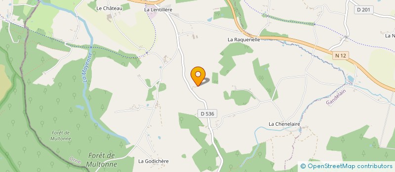 localisation de l'entreprise MONSIEUR RENE COUSIN à SAINT-MARTIN-DES-LANDES