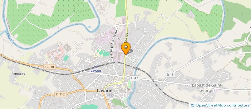 localisation de l'entreprise MONSIEUR RENE COUSINIE à LAVAUR
