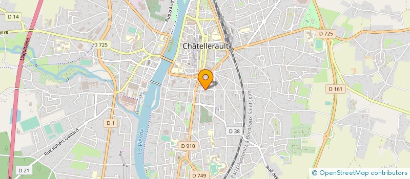localisation de l'entreprise MONSIEUR RENE COUSSON à CHATELLERAULT