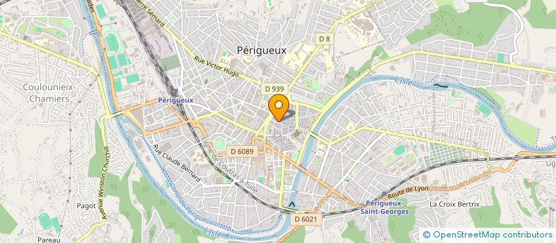 localisation de l'entreprise MONSIEUR RENE CROUZY à PERIGUEUX