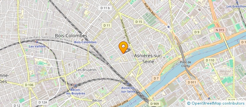 localisation de l'entreprise MONSIEUR RENE CUNIN à ASNIERES-SUR-SEINE
