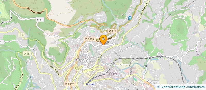 localisation de l'entreprise MONSIEUR RENE D'ANGELO à GRASSE