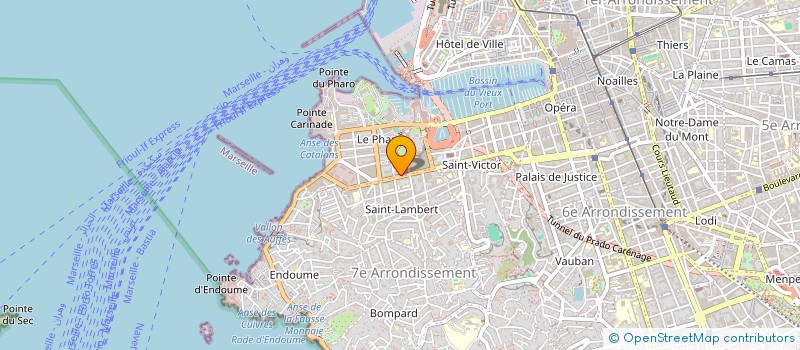 localisation de l'entreprise MONSIEUR RENE D'ARGENIO à MARSEILLE