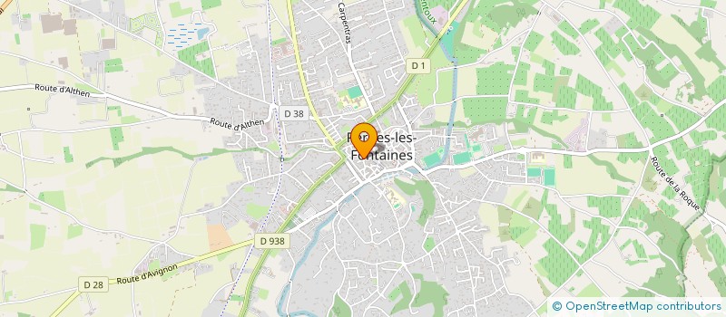 localisation de l'entreprise MONSIEUR RENE DADONE  PERNES-LES-FONTAINES