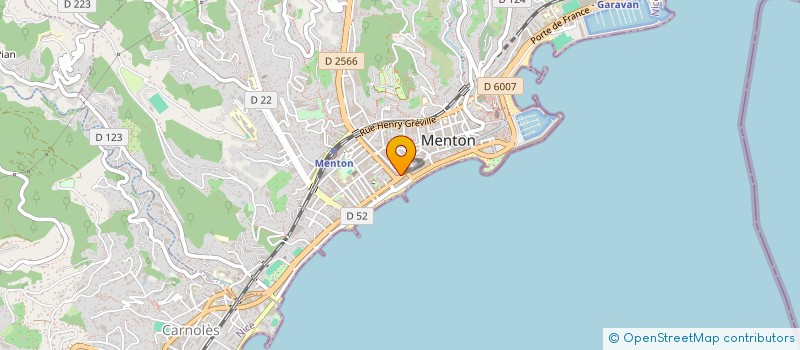 localisation de l'entreprise MONSIEUR RENE DALMASSO à MENTON