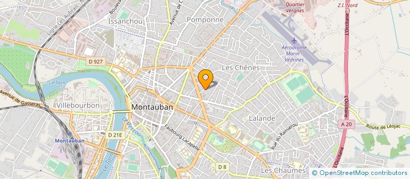 localisation de l'entreprise MONSIEUR RENE DALMON  MONTAUBAN