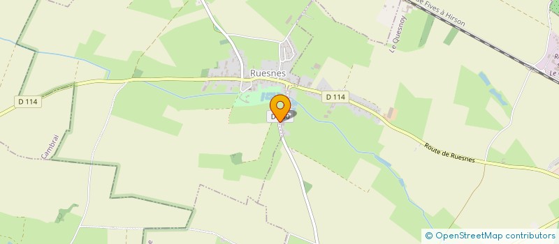 localisation de l'entreprise MONSIEUR RENE DANGRE à LE QUESNOY