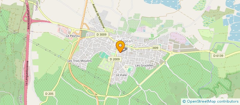localisation de l'entreprise MONSIEUR RENE DAROCA à SIGEAN