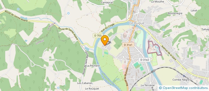 localisation de l'entreprise MONSIEUR RENE DAUCHY  ST-FELIX-DE-REILLAC-MORTEMART