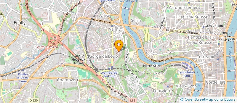 localisation de l'entreprise MONSIEUR RENE DAUMALLE  LYON