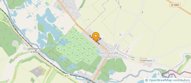 localisation de l'entreprise MONSIEUR RENE DE BELLOY  BELLOY-SUR-SOMME