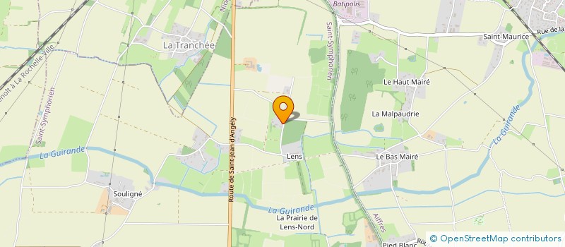 localisation de l'entreprise MONSIEUR RENE DE LA PORTE à SAINT-SYMPHORIEN